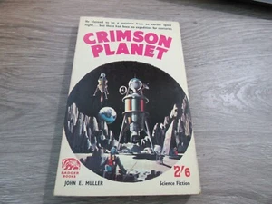 CRIMSON PLANET BY JOHN E. MULLER RARE BADGER BOOKS UK SF PB - Picture 1 of 3