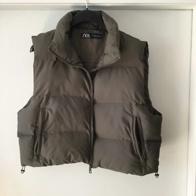 ZARA Steppweste oliv, XL💕 - Bild 1 von 4