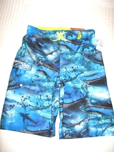 ZeroX Posur Boys Swim Shorts/ Surf Trunks ~ Youth Size L (14-16) NWT - Picture 1 of 5