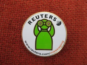 REUTERS MESSAGING - PROMOTION PIN - LATE 1990’s /2000’s - Bild 1 von 6