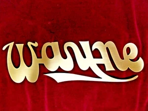 Wayne Automobile Brass Radiator Script 1904 - 1908  - Picture 1 of 2