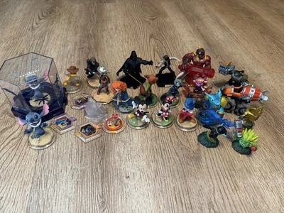 Lote Big Skylanders e Disney Infinity Mickey e Star Wars - Imagem 1 de 4