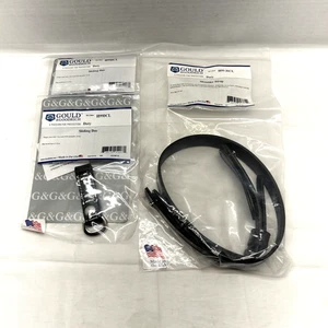 Gould & Goodrich H99-36CL Black Leather Hi Gloss Duty Shoulder Strap & Dee's NEW - Picture 1 of 5