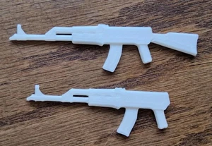 AK47 For Dummy 13 | 3D Printed Action Figure Doll Accessory Scale Model Minis - Picture 1 of 5