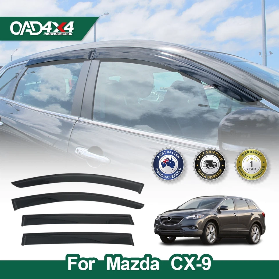 Weather Shields for Mazda CX-9 CX9 2007-2016 - image 1 of 4