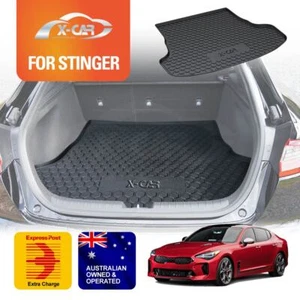 Premium Cargo Trunk Mat for Kia Stinger 2017-2024 Luggage Tray Boot Liner - Picture 1 of 11
