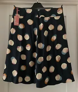 White Stuff Reversible Knee Length Skirt Multi Coloured UK12 New with Tags - Picture 1 of 10