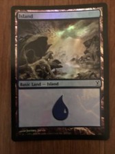 Island X1 Basic Land Foil Time Spiral  Set 287/301 Moderate Play MTG