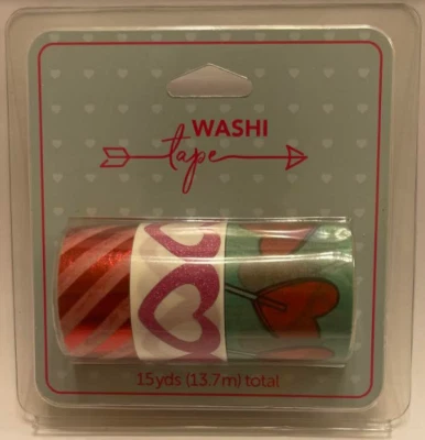 Office Depot Washi Tape Set, Assorted Sizes, 3-pack - Image 1 of 2