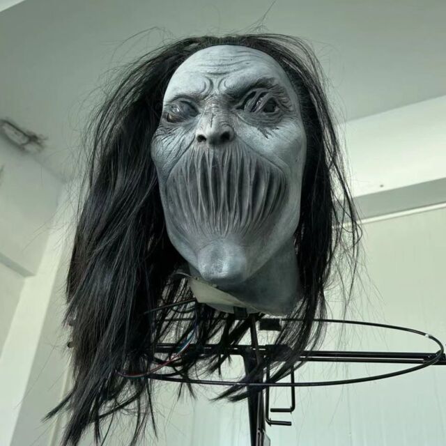 Fantasia Máscara de Bruxa Horrível Assustador Coringa Cosplay Zumbi Malvado  Palhaço Bruxa Assustadora Máscara Máscaras de Terror