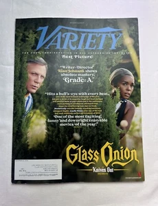 VARIETY Magazine Issue November 22 2022 Glass Onion A Knives Out Mystery Film - Bild 1 von 4