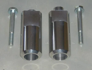 Polished 2004 Yamaha YZF R1 1000 Frame Sliders 04-06 Made in the USA - Picture 1 of 2