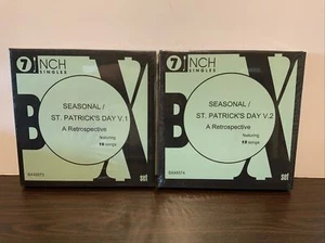 Seasonal/St. Patrick’s Day Vol 1 & 2, Retrospective 7” Vinyl Box Set NEW SEALED! - Imagen 1 de 7