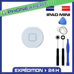 BOUTON HOME POUR IPAD MINI BLANC + KIT OUTILS - Photo 1/1