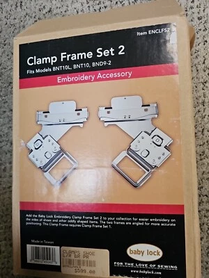 Embroidery Machine Shoe Clamp Set - Image 1 of 3