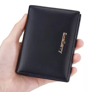 RFID Blocking Women Small Leather Wallet Credit Card Holder Zipper Bifold Purse - Picture 1 of 60