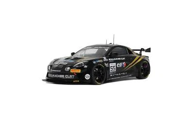 Otto 2024 Alpine A110 GT4 Evo No 55 European Series 2024 Black 1:18 OT1149 - Image 1 of 4