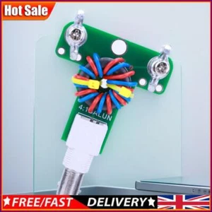 Portable 4:1 HF Shortwave Dipole Antenna Balun Low Noise Mini Barron HF Balun - Zdjęcie 1 z 10