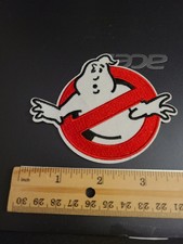Ghostbusters Logo Embroidered Iron on Patch Brand New 