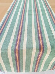 Swedish green and yellow woven table runner 124cm - Picture 1 of 15