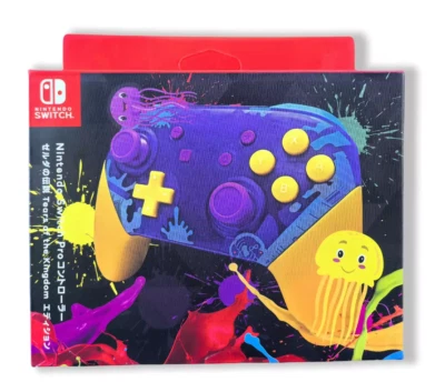 Nintendo wireless game Switch Pro Controller Splatoon Octopus Special Edition