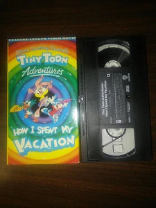 Tiny Toon Adventures - How I spent My Vacation - Warner Home - VHS Tape - 1991 - Imagen 1 de 3