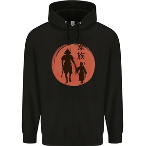 Samurai Dad Son Fathers Day MMA Martial Arts Childrens Kids Hoodie - Picture 1 of 88