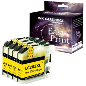 4Y Nueva tinta LC203XL LC-203 XL para Brother MFC-J460DW MFC-J480DW MFC-J485DW - Imagen 1 de 1