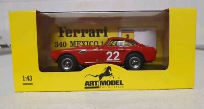 ART MODEL 1/43 FERRARI  340 MEXICO RARA COME NUOVO.NO BEST BANG PROGETTO K BRUMM - Immagine 1 di 4
