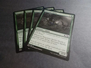 Netcaster Spider x4 MTG Core Set 2020 Green Common Creature NM - Picture 1 of 1