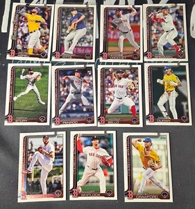Boston Red Sox 2025 Topps Series 2 🔥 11 Card Team Set 🔥 RC Penrod Fitts - Picture 1 of 1