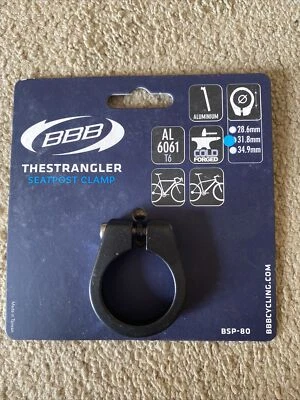 Abrazadera de asiento de bicicleta BBB BSP-80 aleación de aluminio 31,8 mm Foto 1 de 2