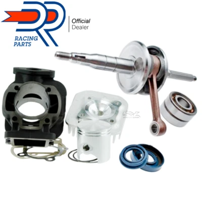 KIT GRUPPO TERMICO DR 70cc + ALBERO MOTORE TOP PER MBK BOOSTER SPIRIT 50 2T