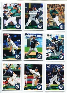 2013 Topps + Update Seattle Mariners Complete Team Set 41 Diff, - Picture 1 of 5