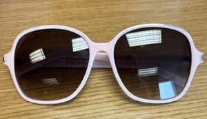 Saint Laurent Damen Rosa Acetat Abgerundete Eckige Sonnenbrille Schirme 57-16-140 - Bild 1 von 8