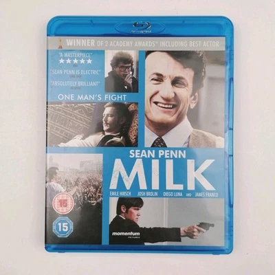 Milk (2008) Blu-ray Region B Sean Penn - Image 1 of 4