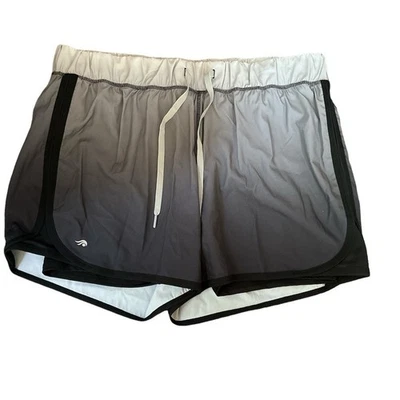 Ideology 2 en 1 Performance Shorts Negro Gris Ombré Talla 1X Foto 1 de 4