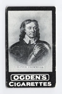1901 Ogdens General Interest Serie A Oliver Cromwell #9 Tabak Vintage Karte - Bild 1 von 2