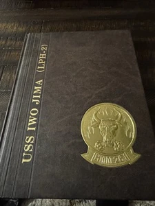 USS Iwo Jima (LPH-2) Einsatz Kreuzfahrt Buch Westpac schöner Zustand - Bild 1 von 19