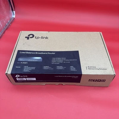 TP-LINK TL-R480T+ 5-Port Load Balance Broadband Router 3-Config WAN/LAN Ports - Image 1 of 4