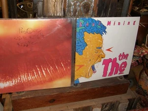 THE CURE "Kiss Me Kiss Me" LP (Elektra 60737-1 + The The: Soul Mining PE39266 - Photo 1/2
