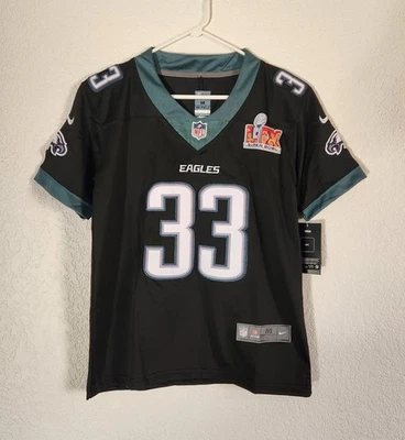 YOUTH PHILADELPHIA EAGLES Cooper DeJEAN #33 Stitched Jersey SZ M (10/12) NWT   - Image 1 of 3