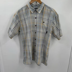 Patagonia Puckerware Shirt Mens L Button Seersucker Short Sleeve Casual Outdoor - Picture 1 of 8