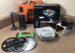 Rand Mcnally StreetFinder GPS Reciever Mount Software FOR PALM III Bundle - Picture 1 of 14