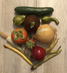 Decoraciones de mesa vintage de verduras artificiales falsas para el hogar GS1D25M LT5 - Imagen 1 de 4