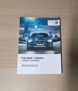 11-15  BMW 1 SERIES OWNERS MANUAL HANDBOOK  - Picture 1 of 4