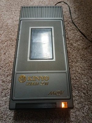 De colección Kinyo Super Slim M63V VHS Video Cassette Cinta Rebobinadora Inspeccionada Probada Foto 1 de 4
