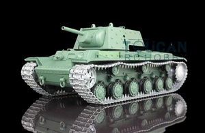 USED 1/16 7.0 Soviet KV-1 3878 BB IR RC Tank Model RTR Metal Tracks Sprockets - Picture 1 of 7