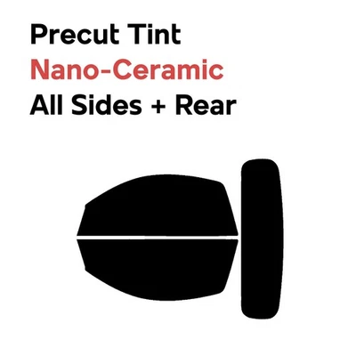 Película precortada para ventana coche nano tinte cerámico para Nissan 350Z 2004-2008 convertible Foto 1 de 4