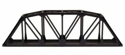 Atlas HO Scale ~ New 2025 ~ Code 83 ~ 18" Through Truss Bridge Kit ~ Black ~ 593 - Image 1 of 2